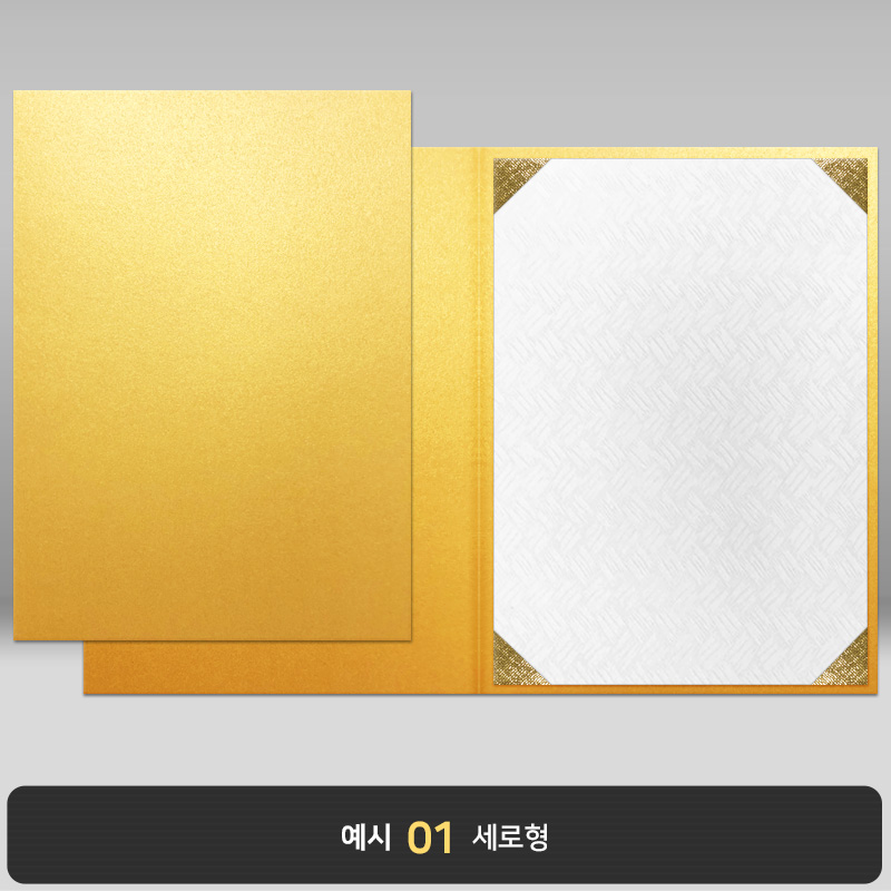 종이상장케이스_골드펄_면지형 JC09