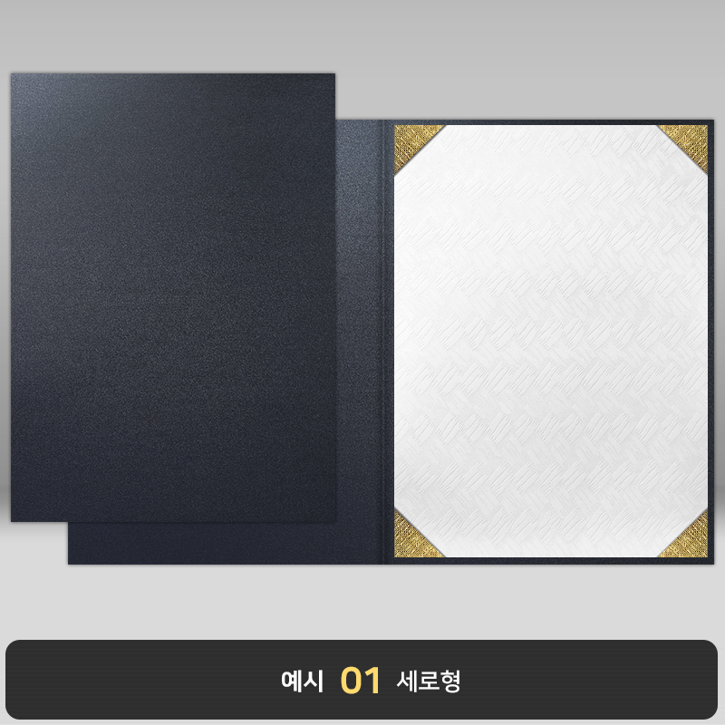 종이상장케이스_다크그레이펄_면지형 JC21