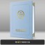 상장케이스_세로형_스카이_엠보패턴 A49