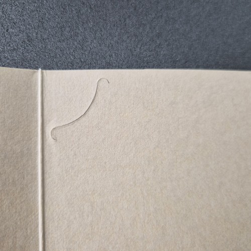 크라프트 패브릭 종이상장케이스 기본형 SC001168