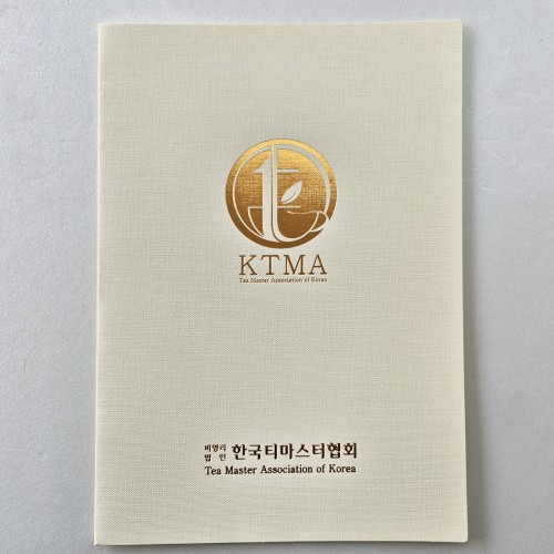 아이보리 패브릭 종이상장케이스 한쪽홀더형 SC001221