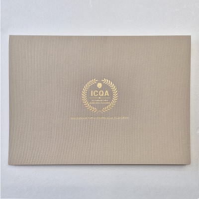 크라프트 패브릭 종이상장케이스 면지형 SC001283