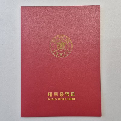 체리펄 종이상장케이스 한쪽포켓형 SC001302