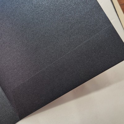 다크그레이펄 종이상장케이스 한쪽포켓형 SC001304