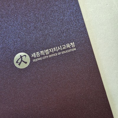 청보라펄 종이상장케이스 한쪽포켓형 SC001305