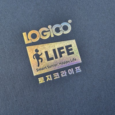 다크블루 엠보패턴 친환경 상장케이스 세로형 SC001327