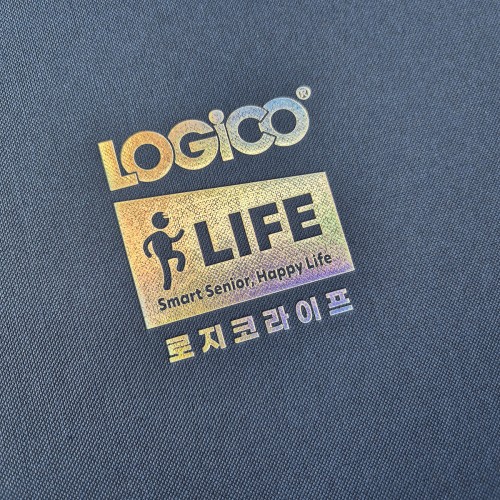 다크블루 엠보패턴 친환경 상장케이스 세로형 SC001327