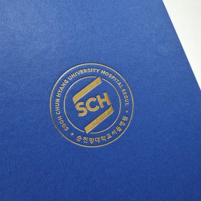 파란색 윌로우트위그 친환경 상장케이스 세로형 SC001336