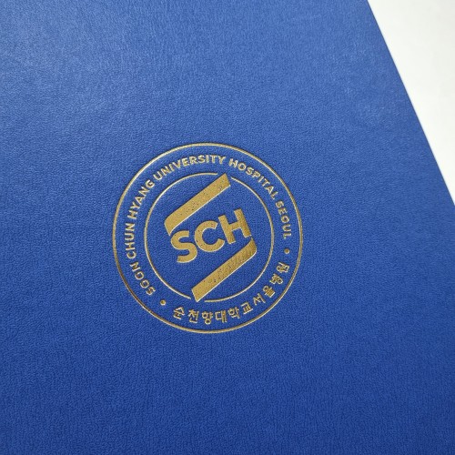 파란색 윌로우트위그 친환경 상장케이스 세로형 SC001336