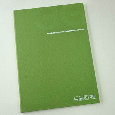 올리브_엠보패턴 상장케이스 세로형 SC001342