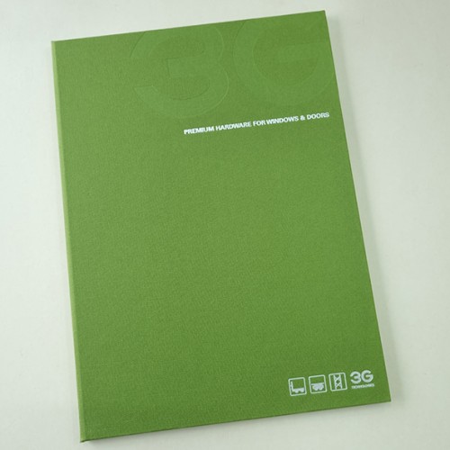 올리브_엠보패턴 상장케이스 세로형 SC001342