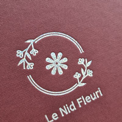 와인_엠보패턴  상장케이스 세로형 SC001343